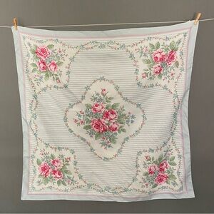 Pretty vintage floral scarf. Made in Italy.